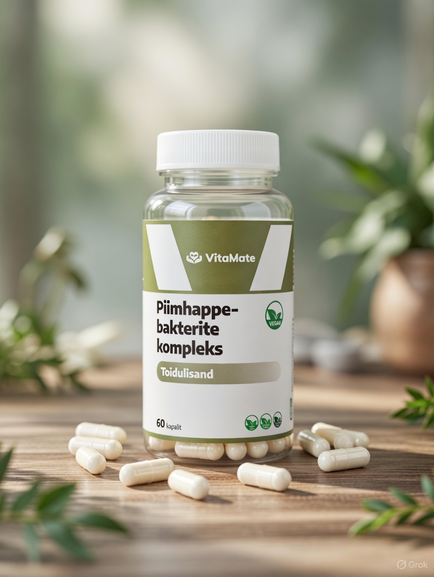 Kuidas valida probiootikumi? VitaMate piimhappebakterite kompleksi ülevaade.