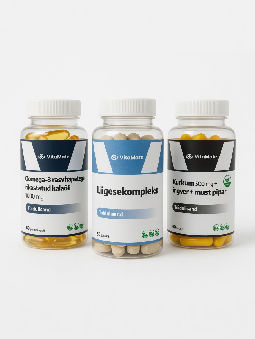 Liigeste Premium Kombo – terviklik tugi liikuvusele ja painduvusele. Toidulisand.
