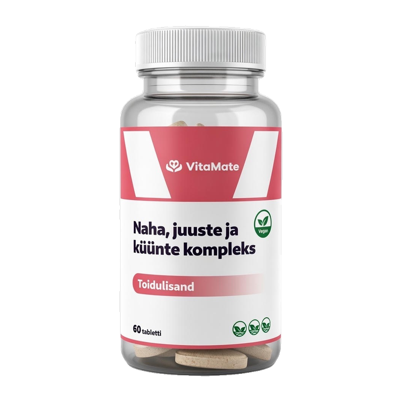 Naha, juuste ja küünte kompleks.    Toidulisand.